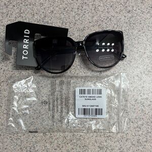 Torrid Dark Cat Eye Sunglasses